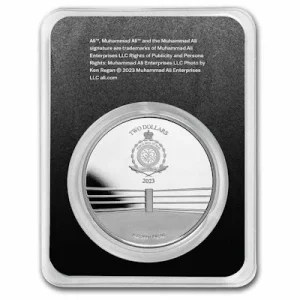 Niue – 2 NZD Muhammad Ali 2023 – 1 Oz Silber Color 6